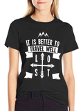 Travel Well Lost T-Shirt - Adventure Awaits!