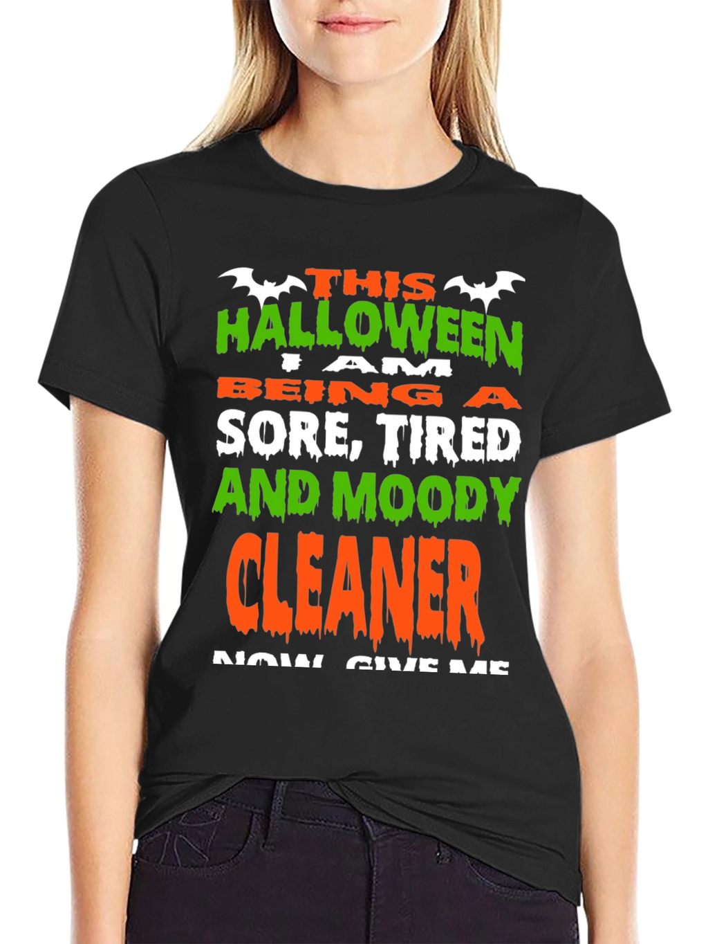 Funny Halloween Cleaner T-Shirt