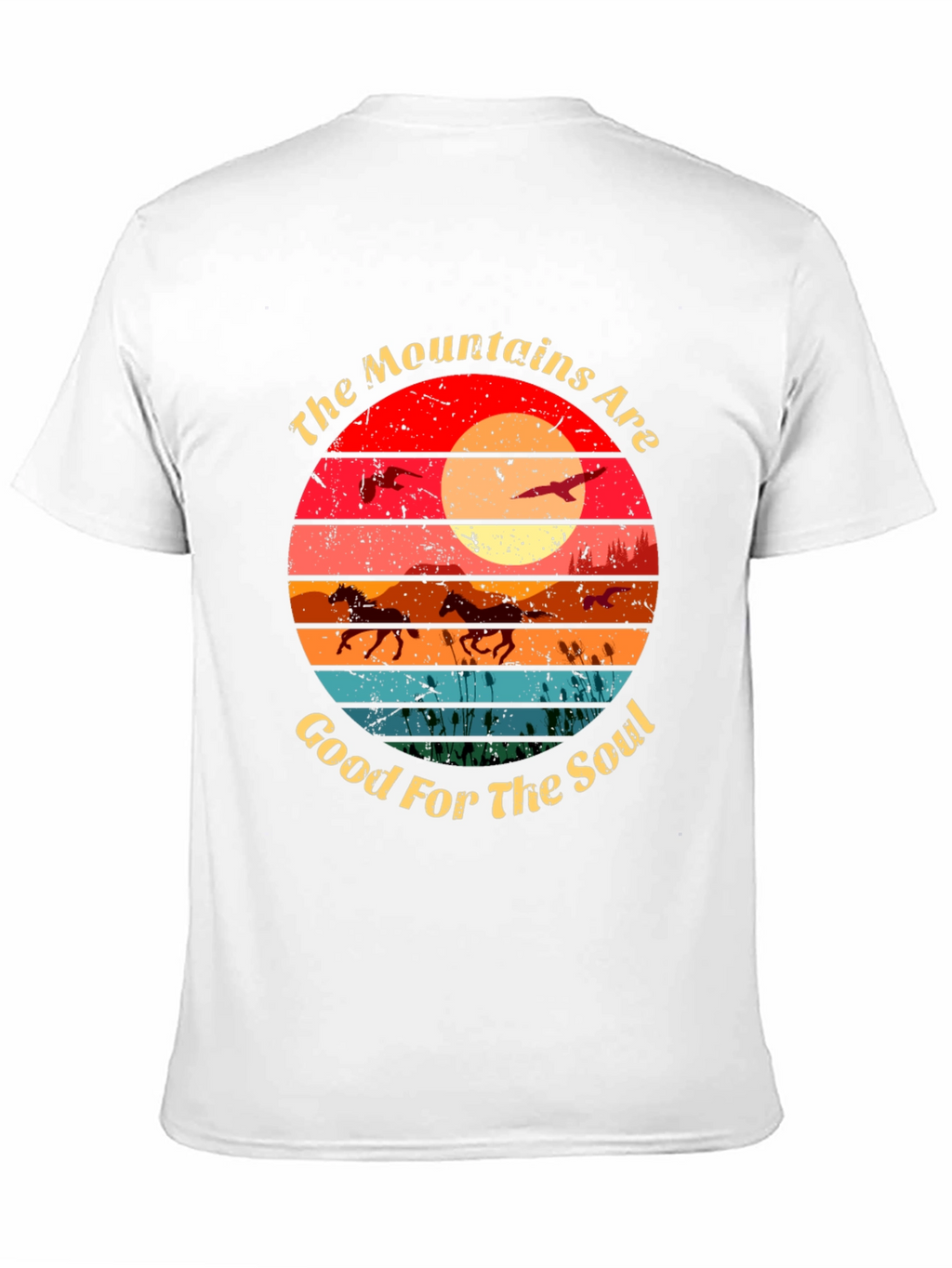 Mountains Are Good for The Soul Graphic Tee
