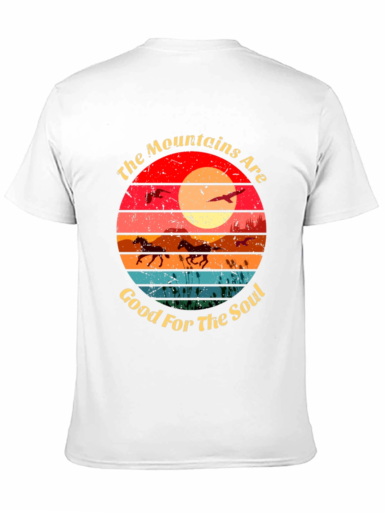 Mountains Are Good for The Soul Graphic Tee