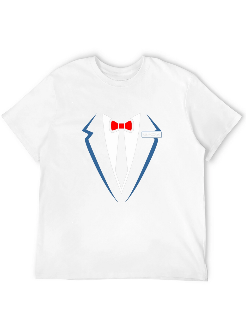 Groom Tuxedo T-Shirt - Funny Wedding Party Tee
