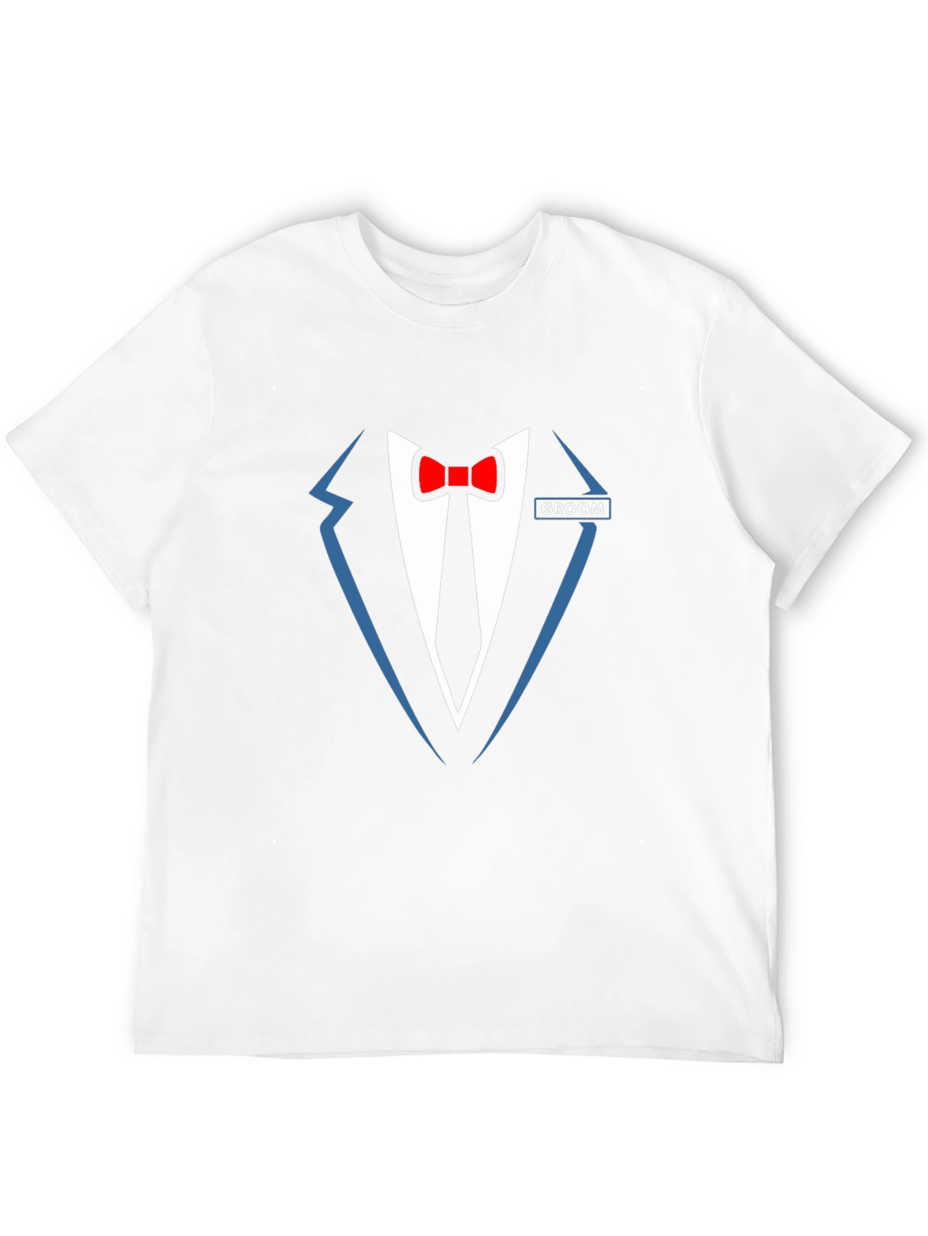 Groom Tuxedo T-Shirt - Funny Wedding Party Tee