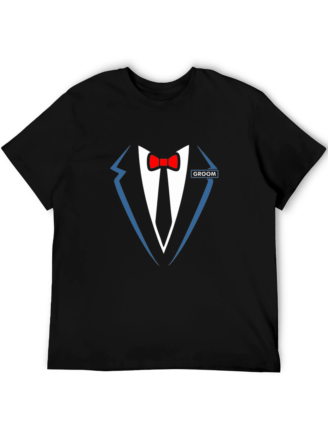 Groom Tuxedo T-Shirt - Funny Wedding Party Tee