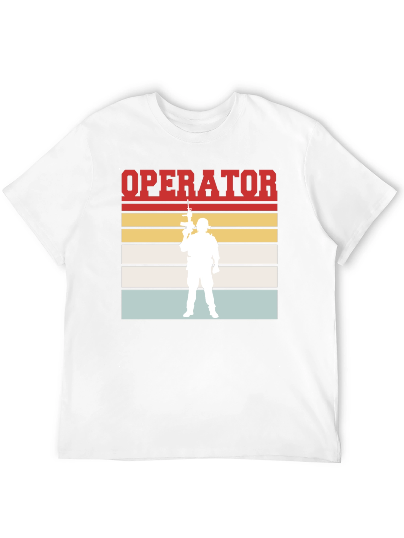 Operator Graphic Tee - Military Style T-Shirt