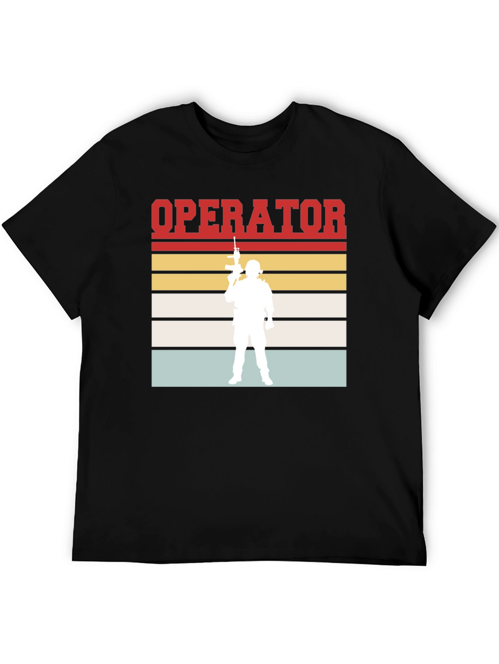 Operator Graphic Tee - Military Style T-Shirt
