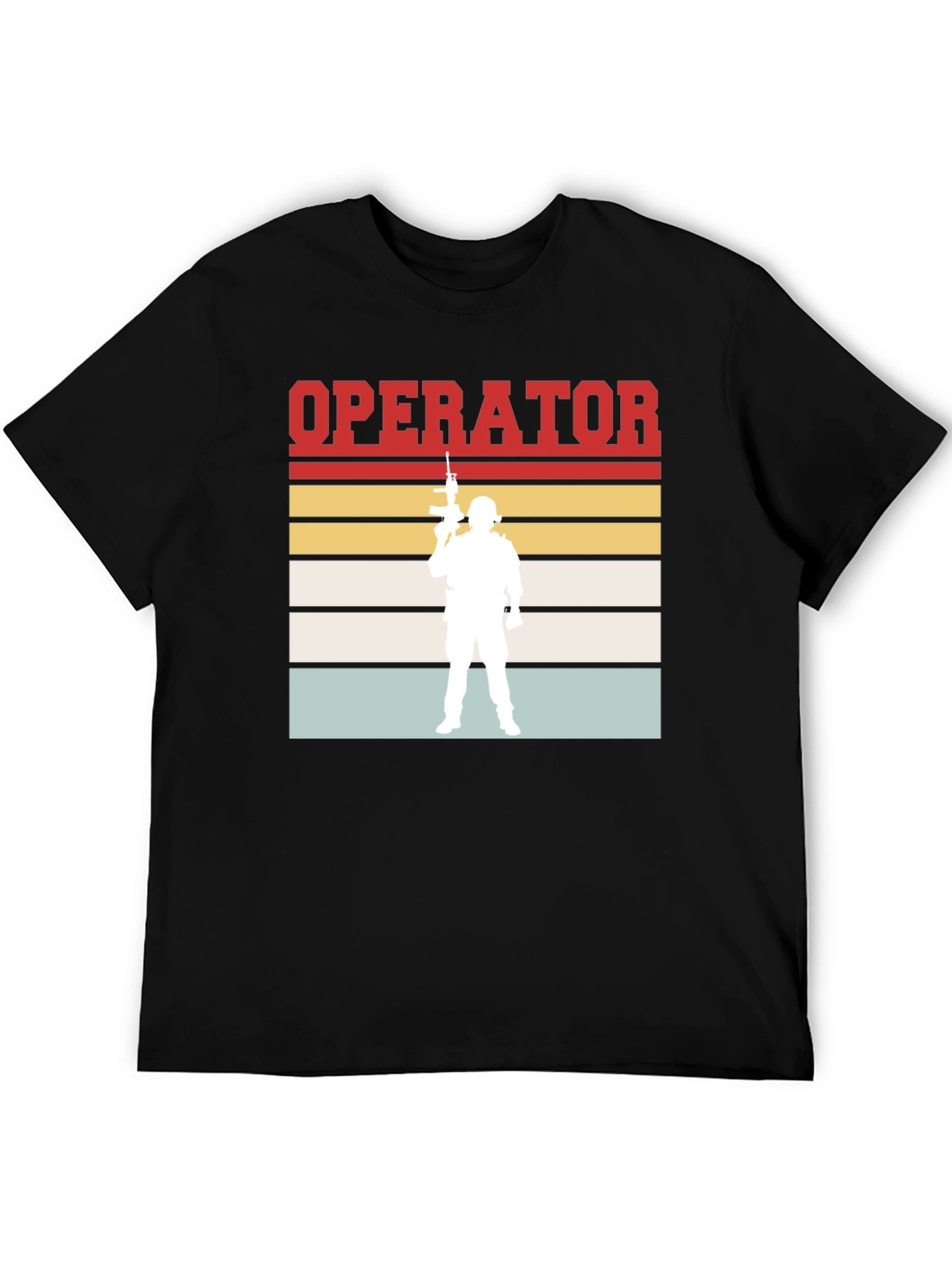 Operator Graphic Tee - Military Style T-Shirt