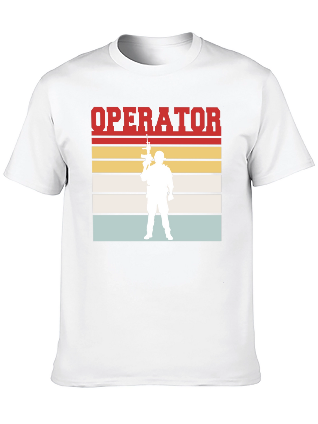 Operator Graphic Tee - Military Style T-Shirt