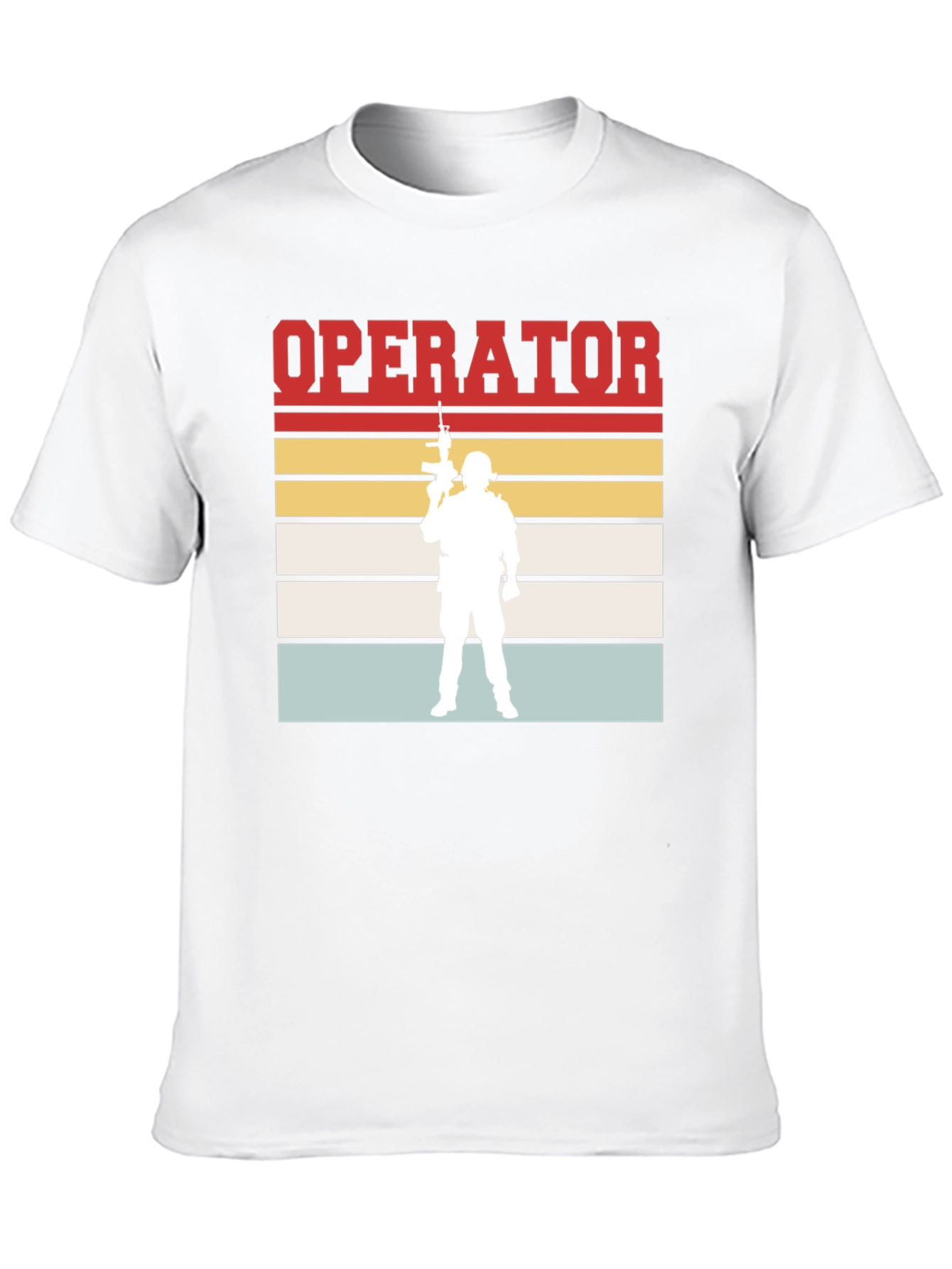 Operator Graphic Tee - Military Style T-Shirt