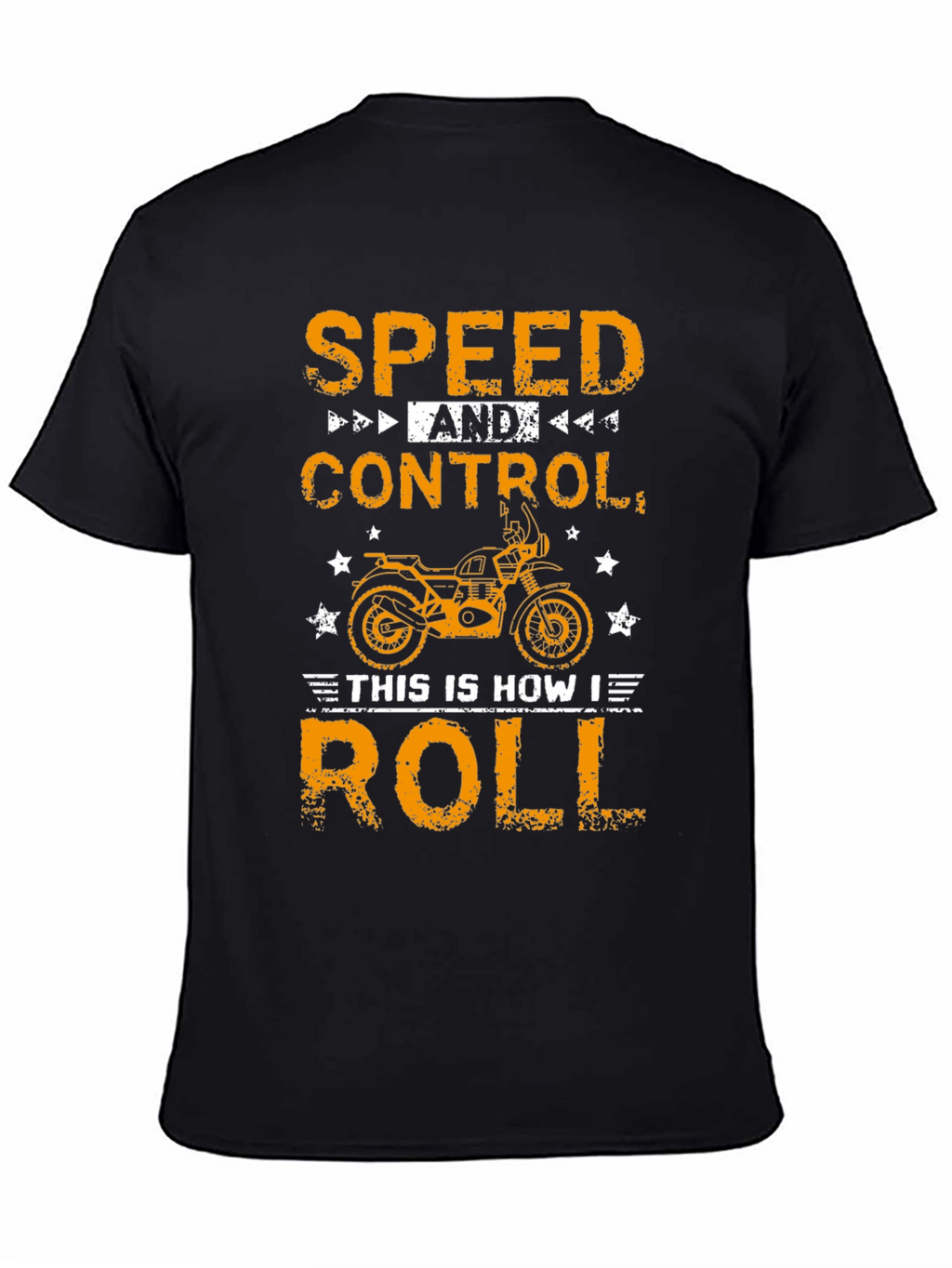Speed & Control Motorcycle Graphic Tee