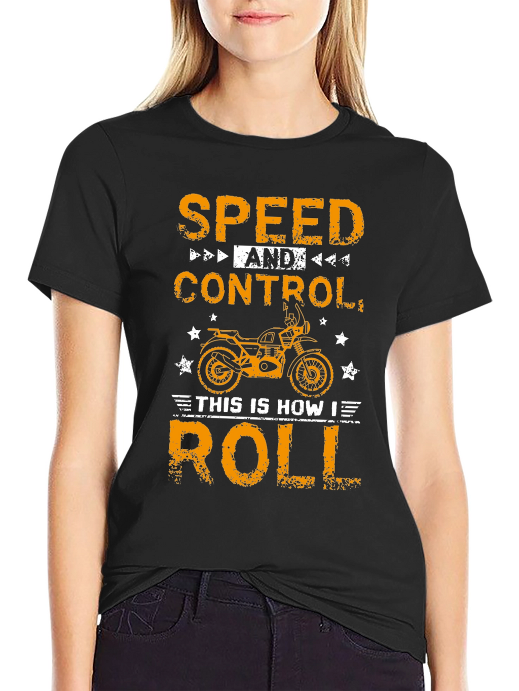 Speed & Control Motorcycle Graphic Tee