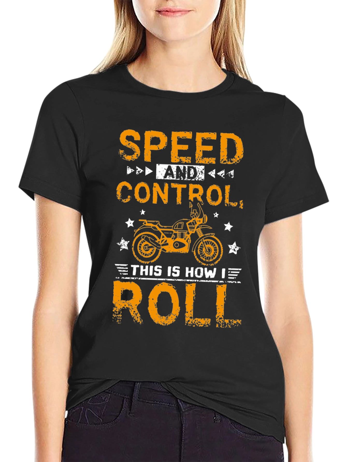 Speed & Control Motorcycle Graphic Tee