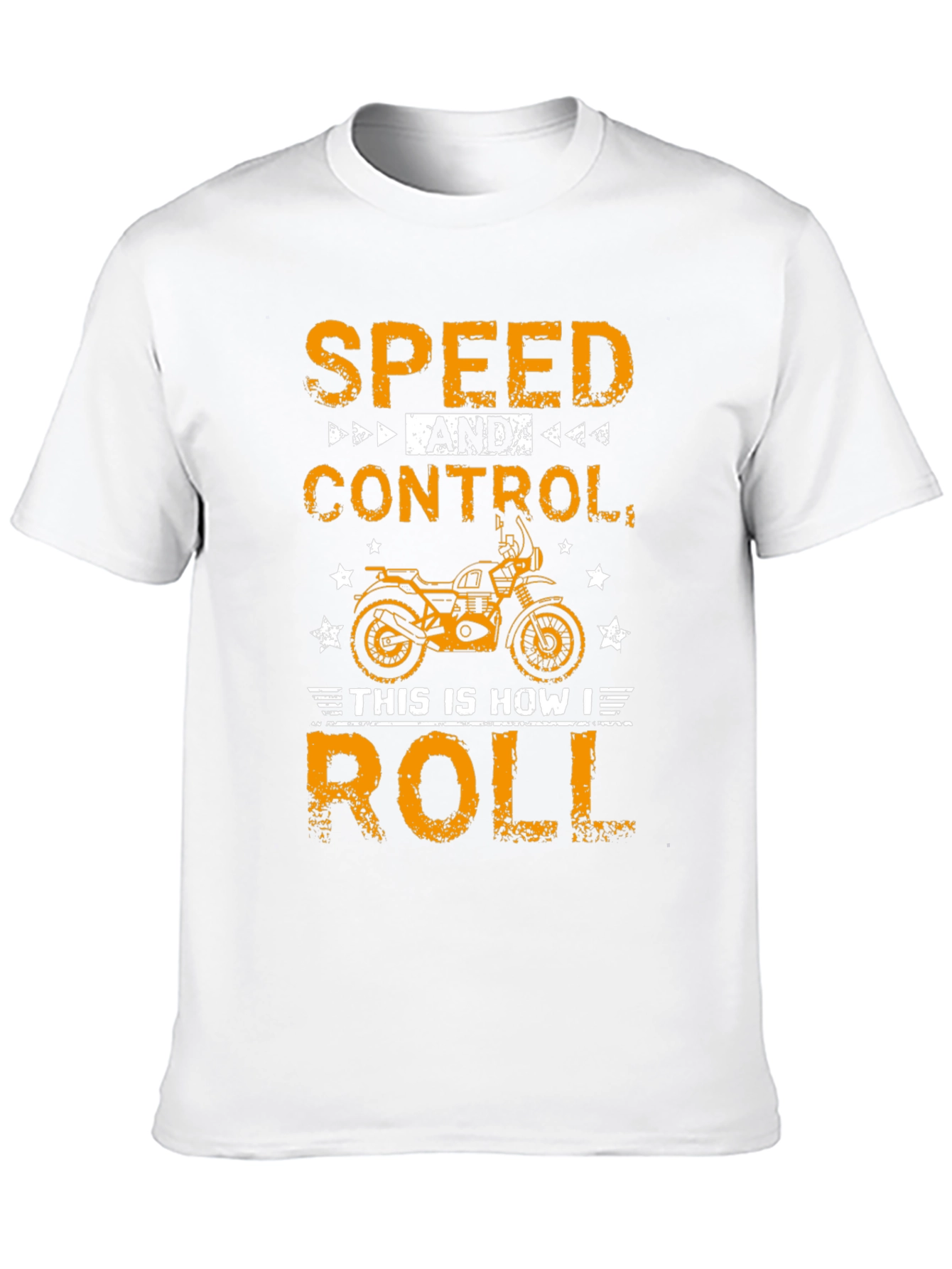 Speed & Control Motorcycle Graphic Tee
