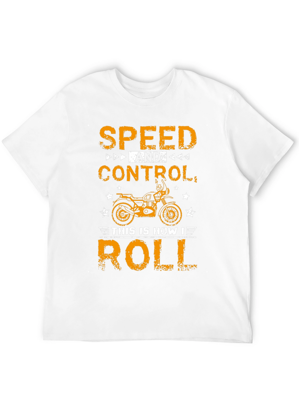 Speed & Control Motorcycle Graphic Tee
