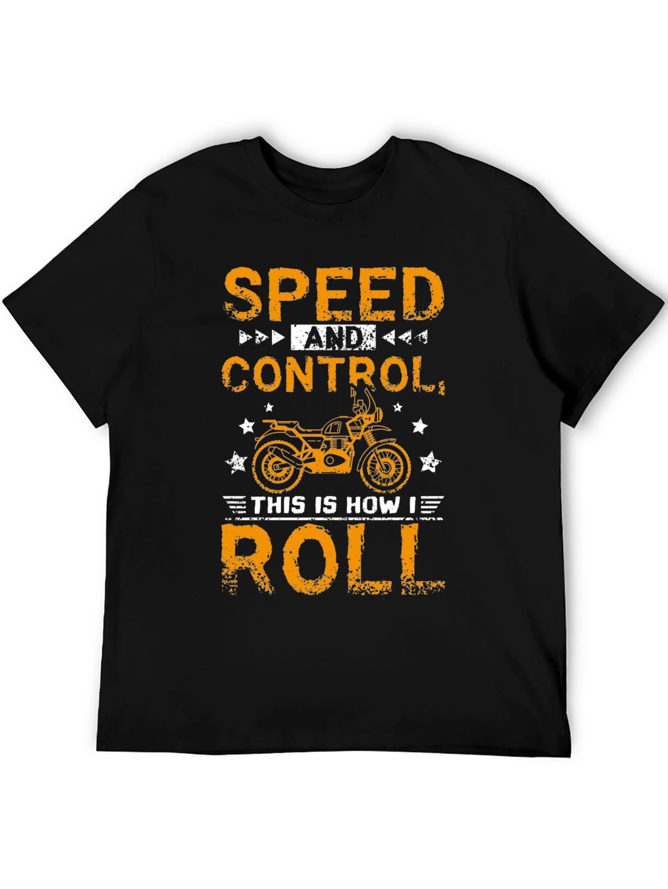 Speed & Control Motorcycle Graphic Tee