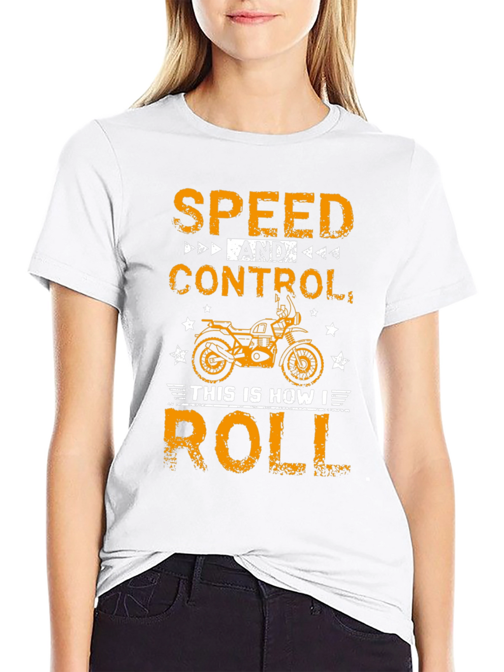 Speed & Control Motorcycle Graphic Tee
