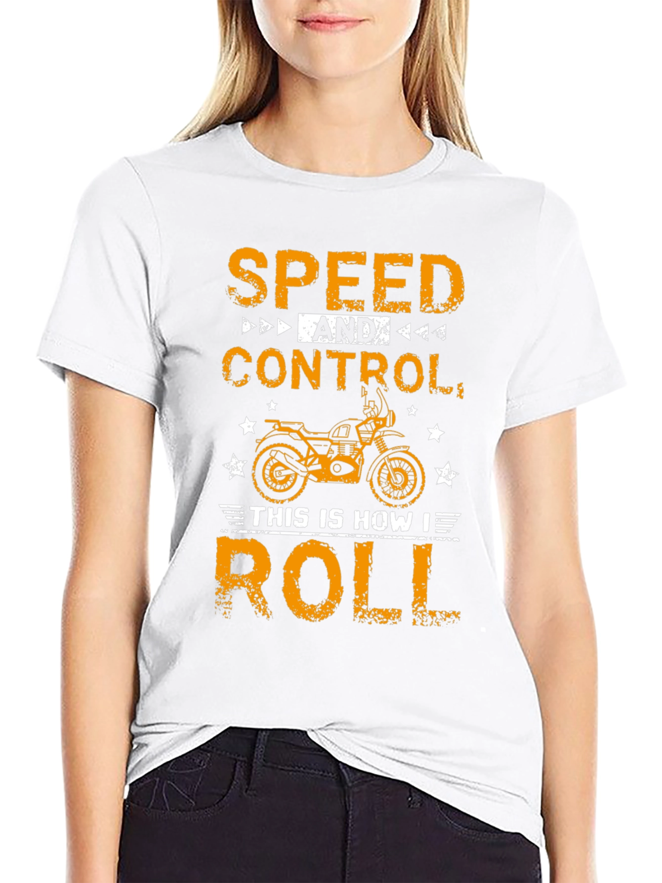 Speed & Control Motorcycle Graphic Tee