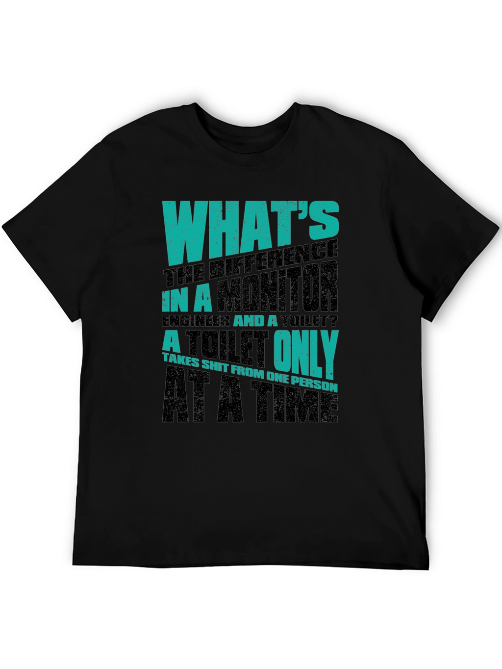 Funny Engineer vs. Toilet T-Shirt
