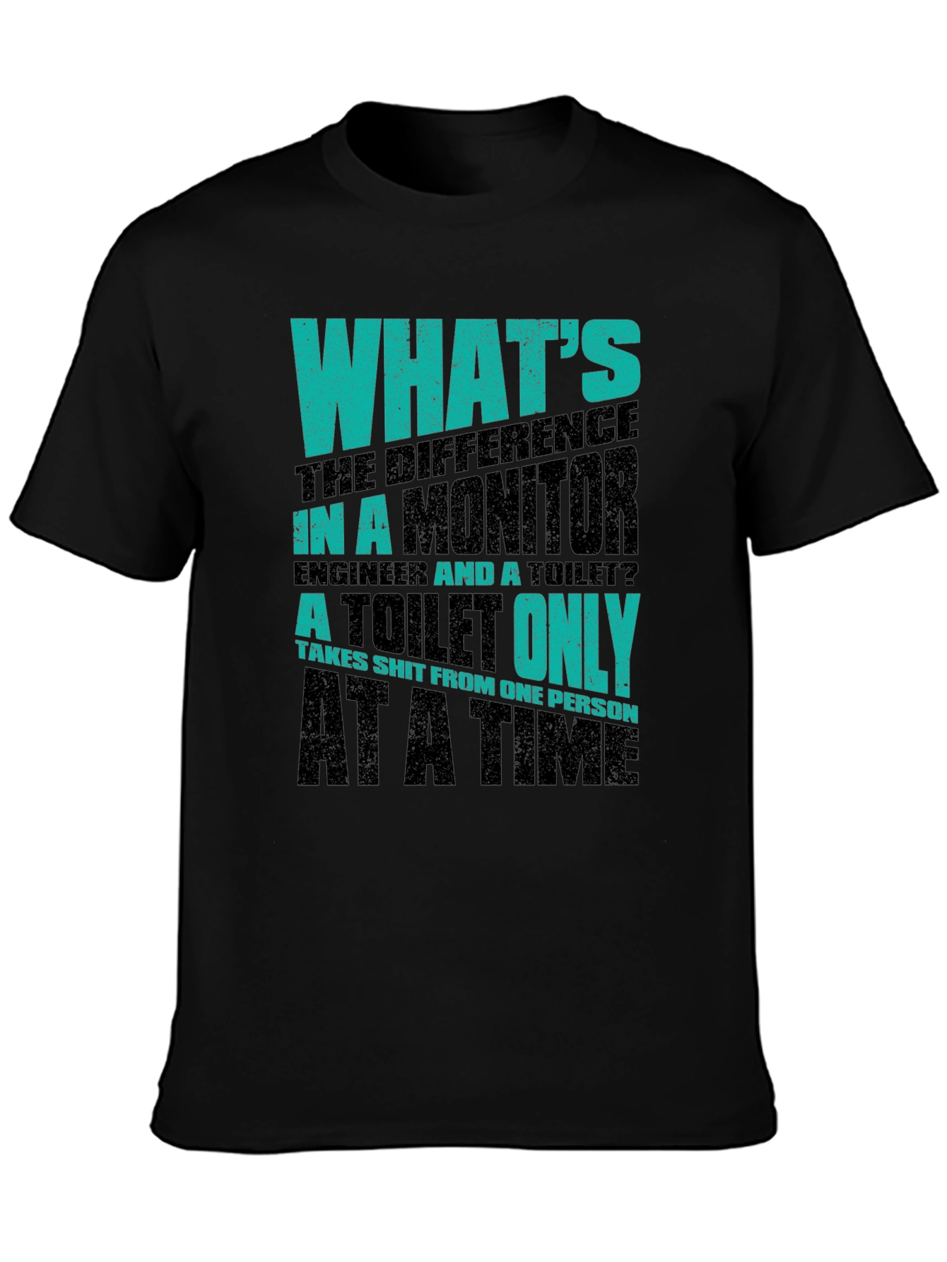 Funny Engineer vs. Toilet T-Shirt