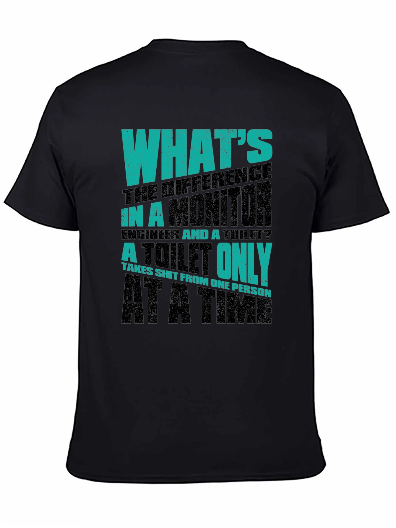 Funny Engineer vs. Toilet T-Shirt