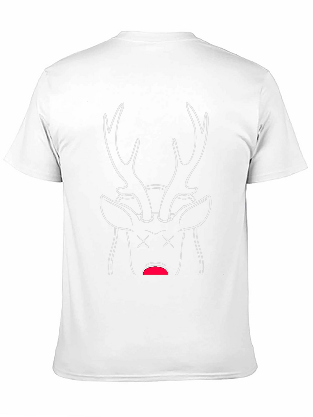 Dead Deer Graphic T-Shirt - Black