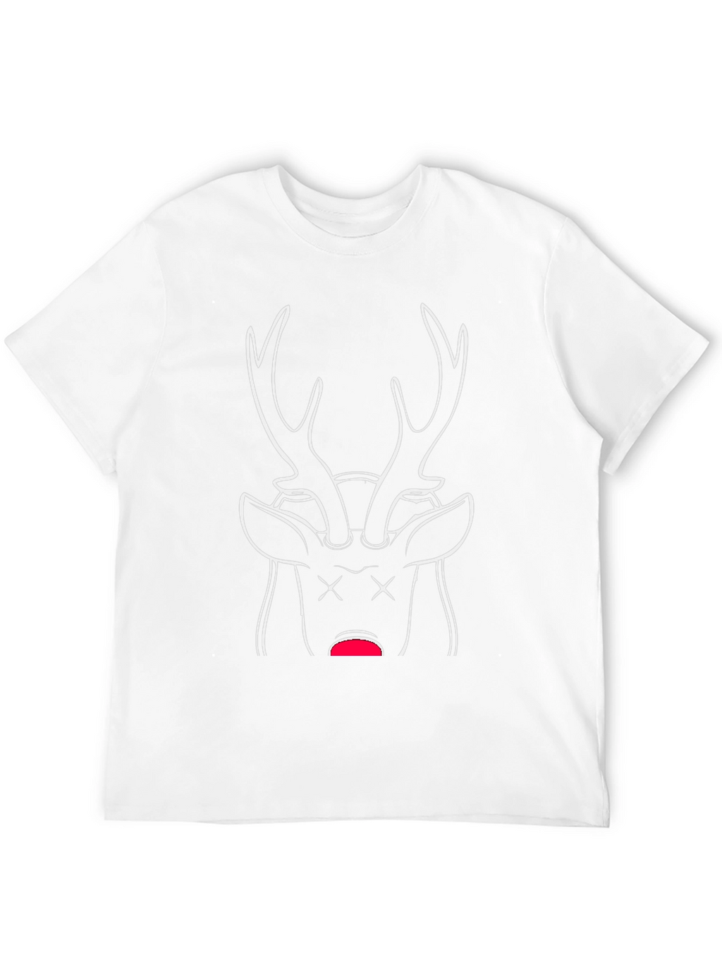 Dead Deer Graphic T-Shirt - Black