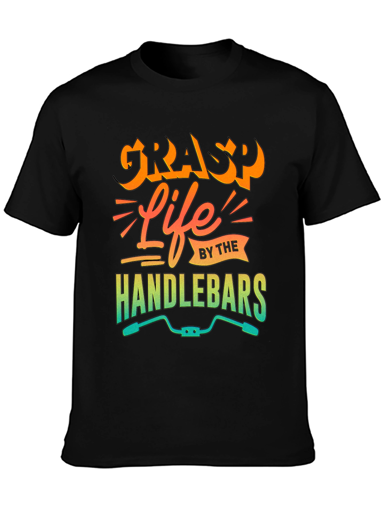 Grasp Life Handlebars Graphic Tee