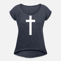 Cross long white