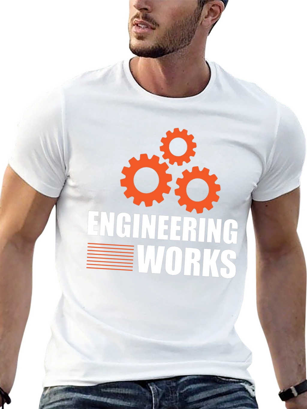 Engineering Works T-Shirt - Gear Design