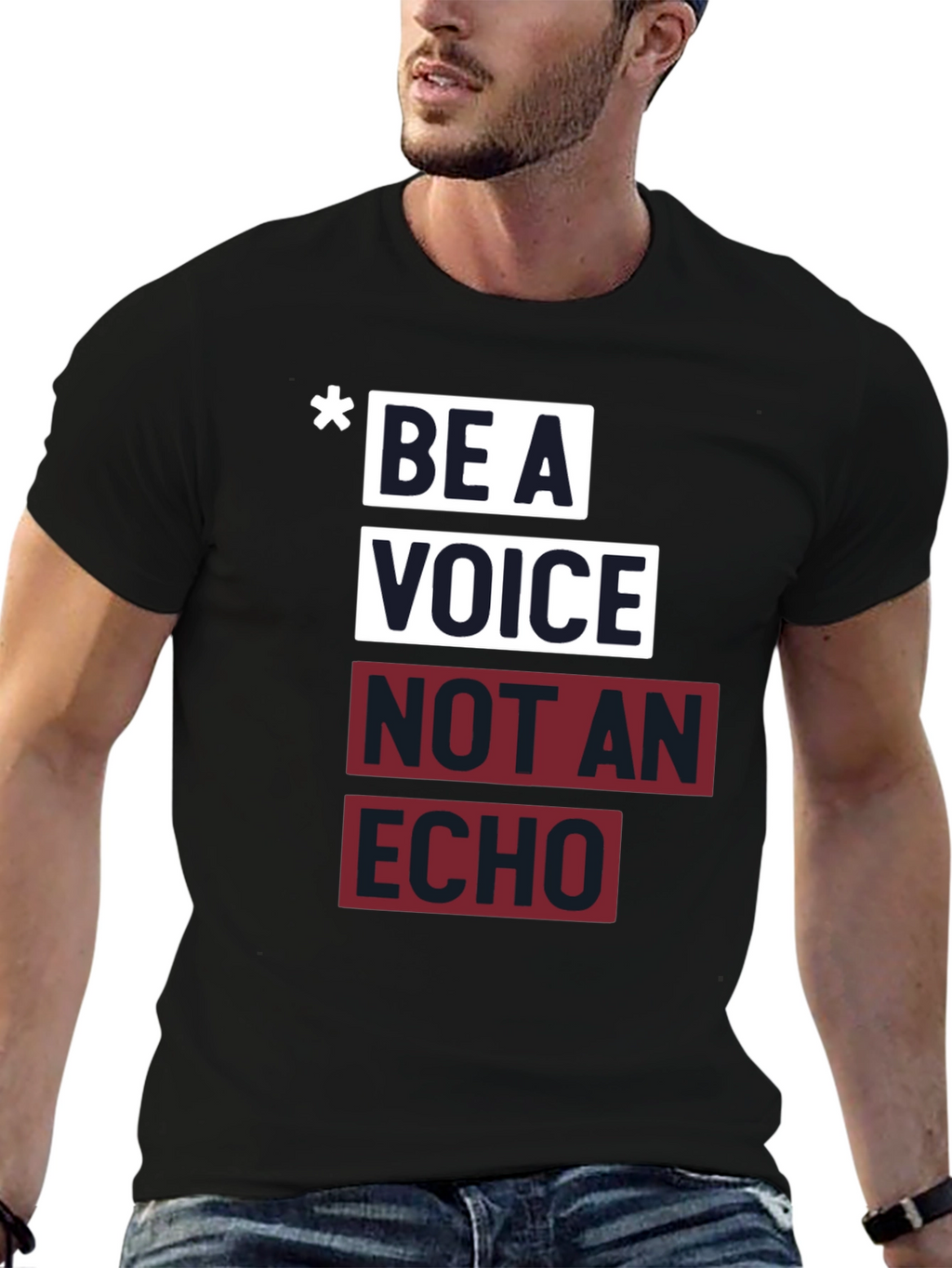 Be a Voice Not an Echo Graphic Tee