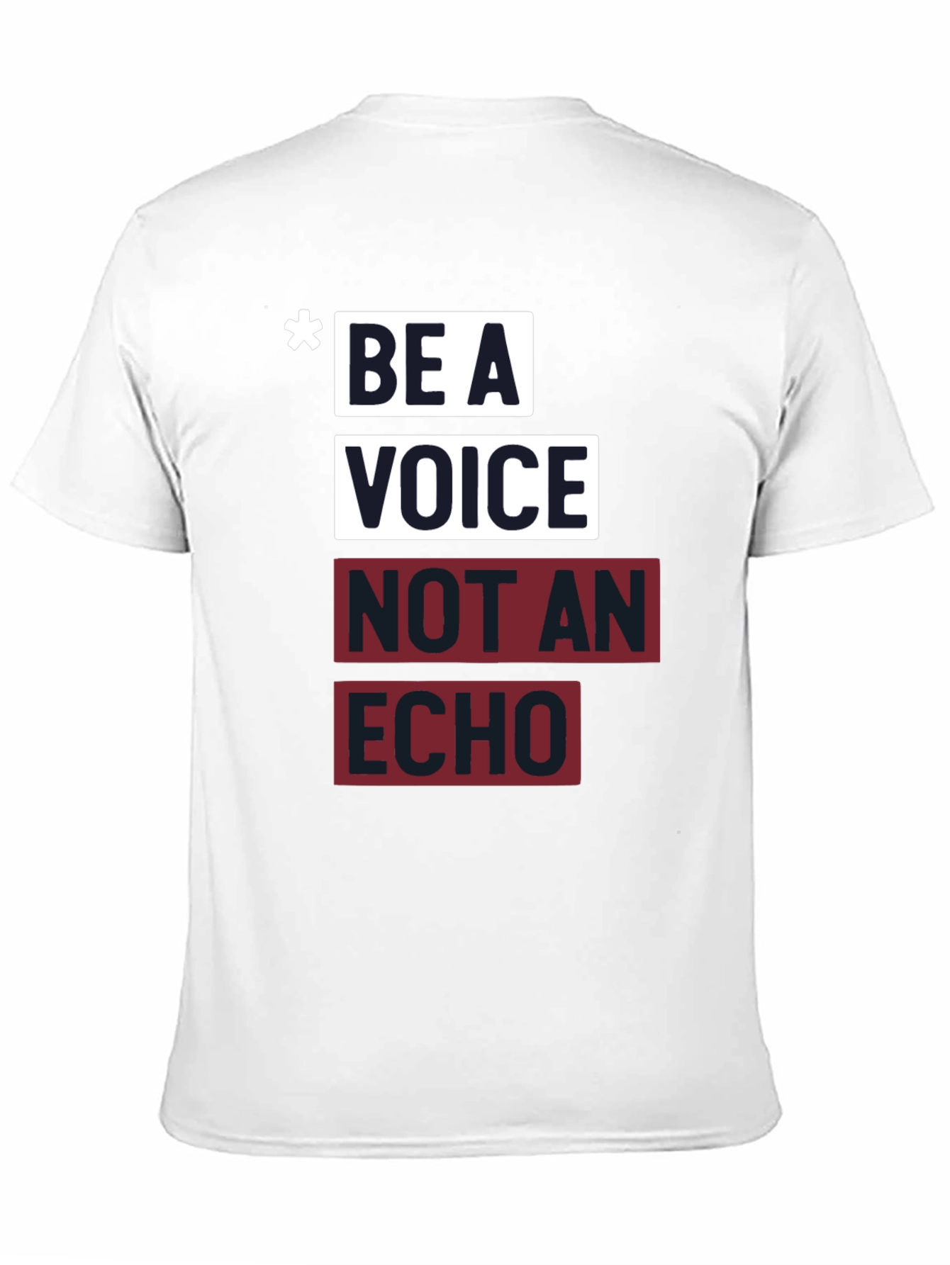 Be a Voice Not an Echo Graphic Tee