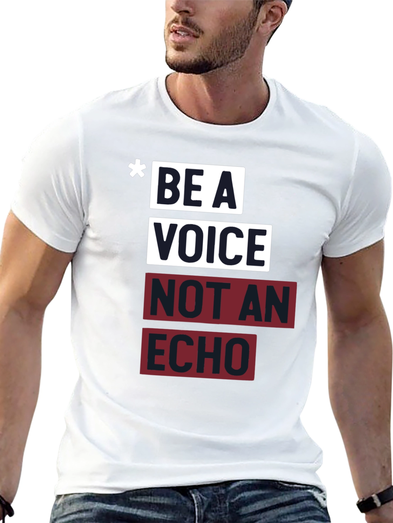 Be a Voice Not an Echo Graphic Tee