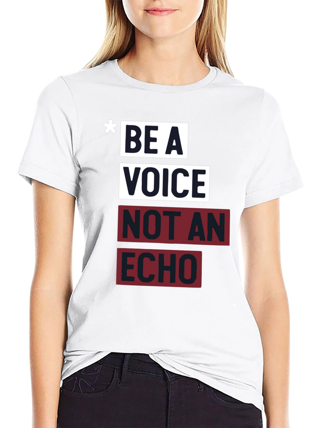 Be a Voice Not an Echo Graphic Tee