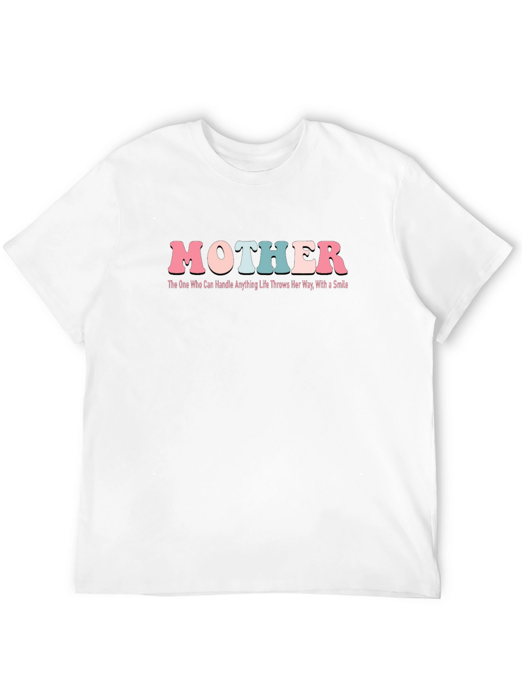 Mother Graphic Print Black T-Shirt