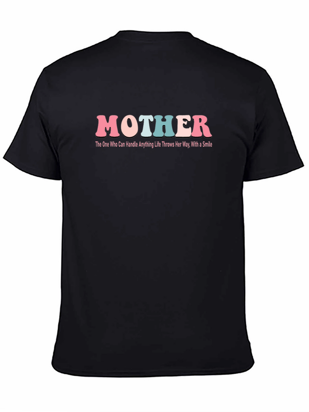 Mother Graphic Print Black T-Shirt