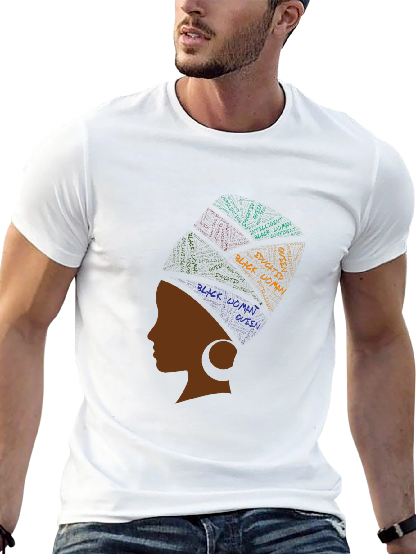 Empowered Black Woman Graphic T-Shirt