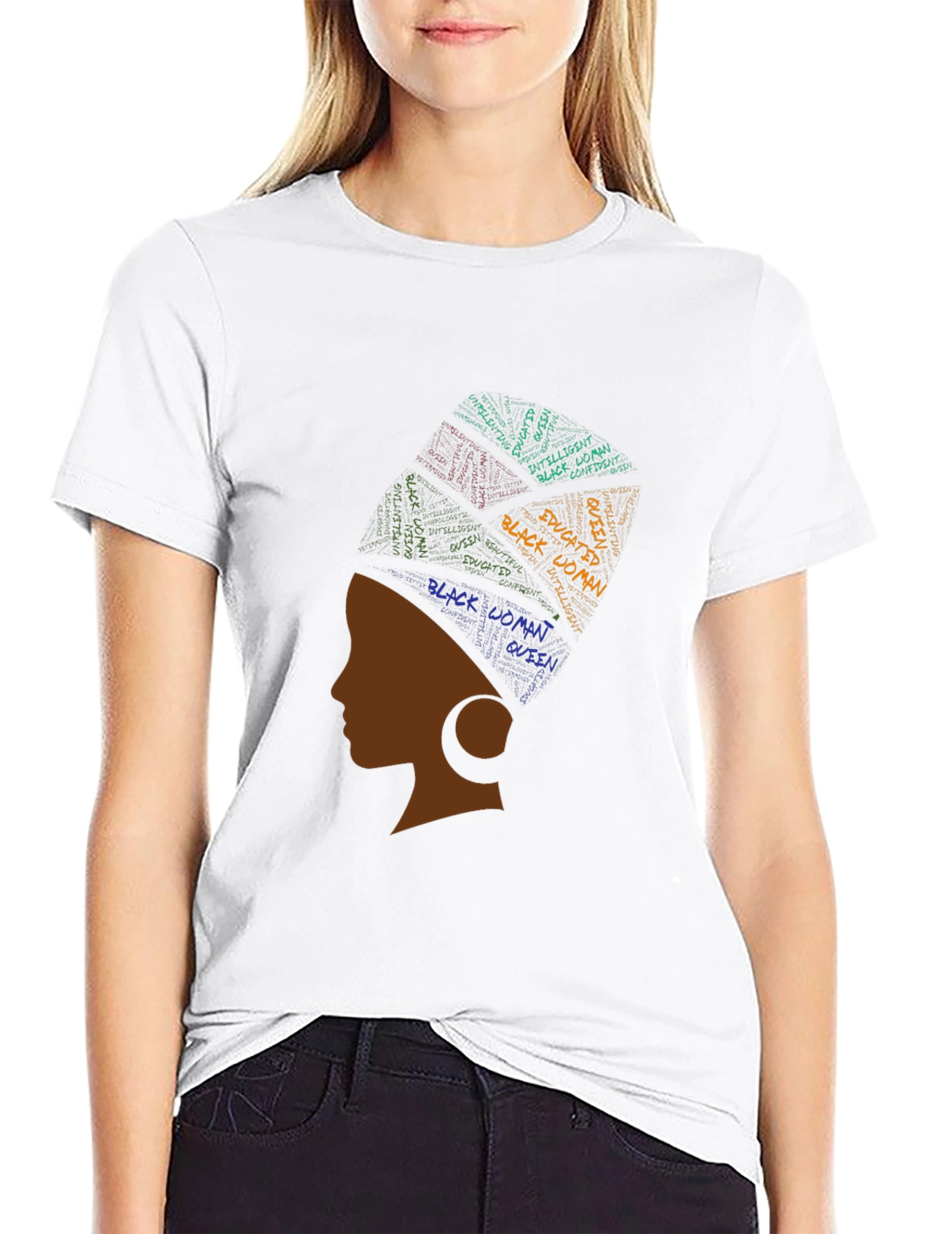 Empowered Black Woman Graphic T-Shirt