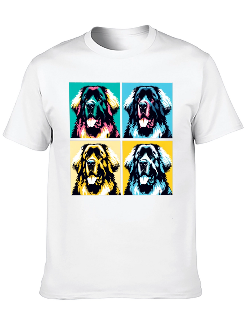 Dog Pop Art T-Shirt: Stylish Graphic Tee