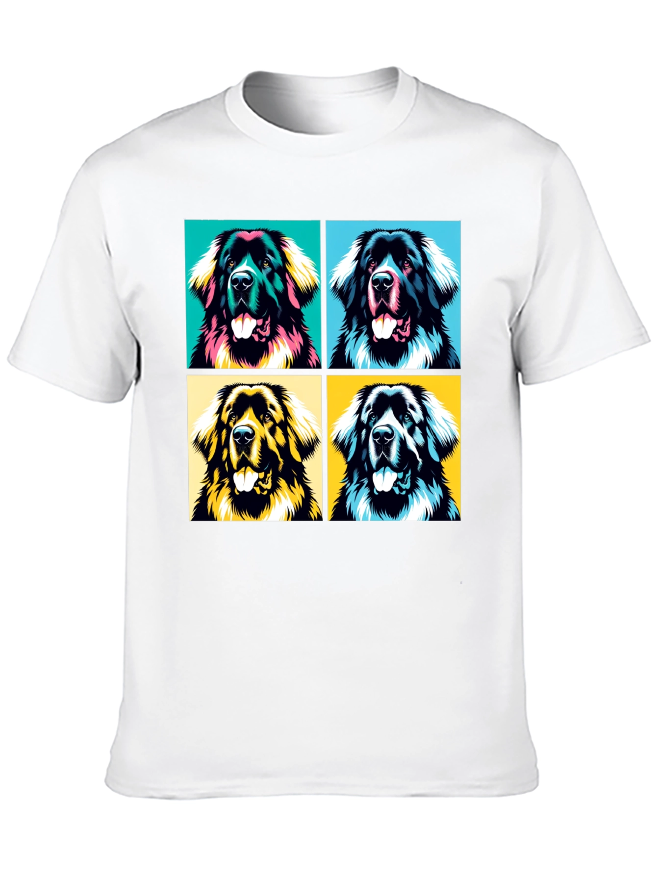 Dog Pop Art T-Shirt: Stylish Graphic Tee
