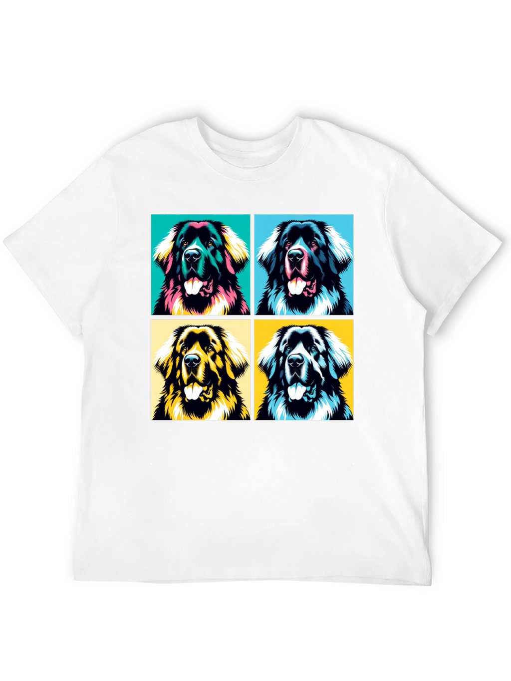 Dog Pop Art T-Shirt: Stylish Graphic Tee