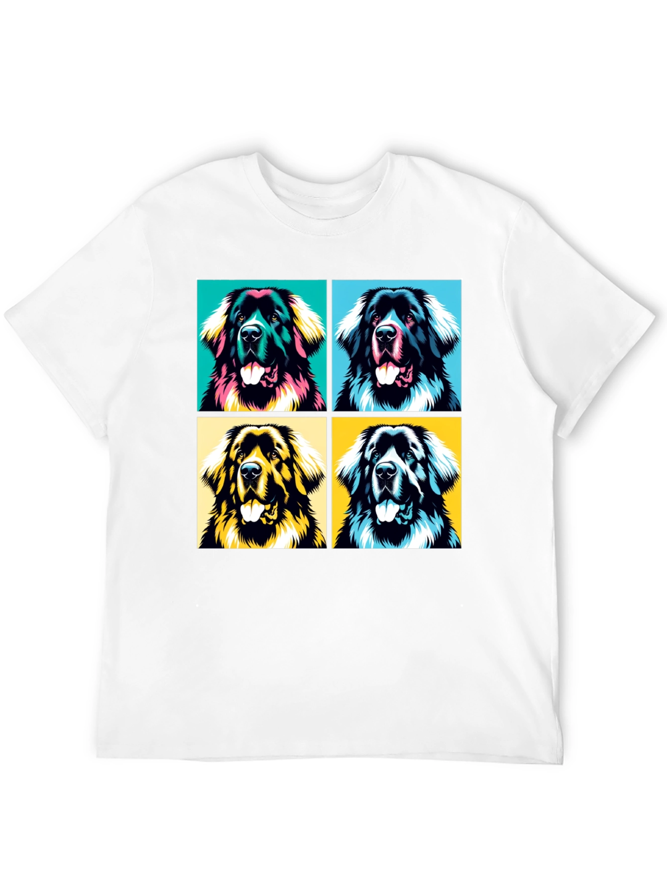 Dog Pop Art T-Shirt: Stylish Graphic Tee