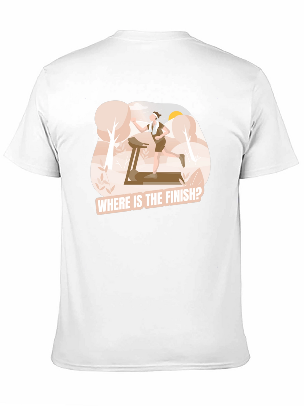 Where is the Finish? Funny Runners T-Shirt