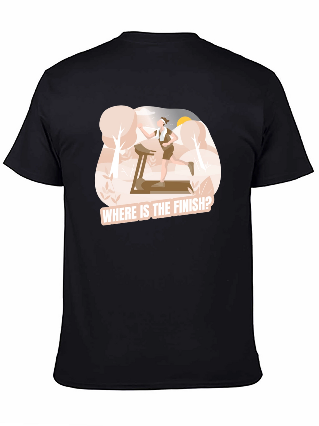 Where is the Finish? Funny Runners T-Shirt