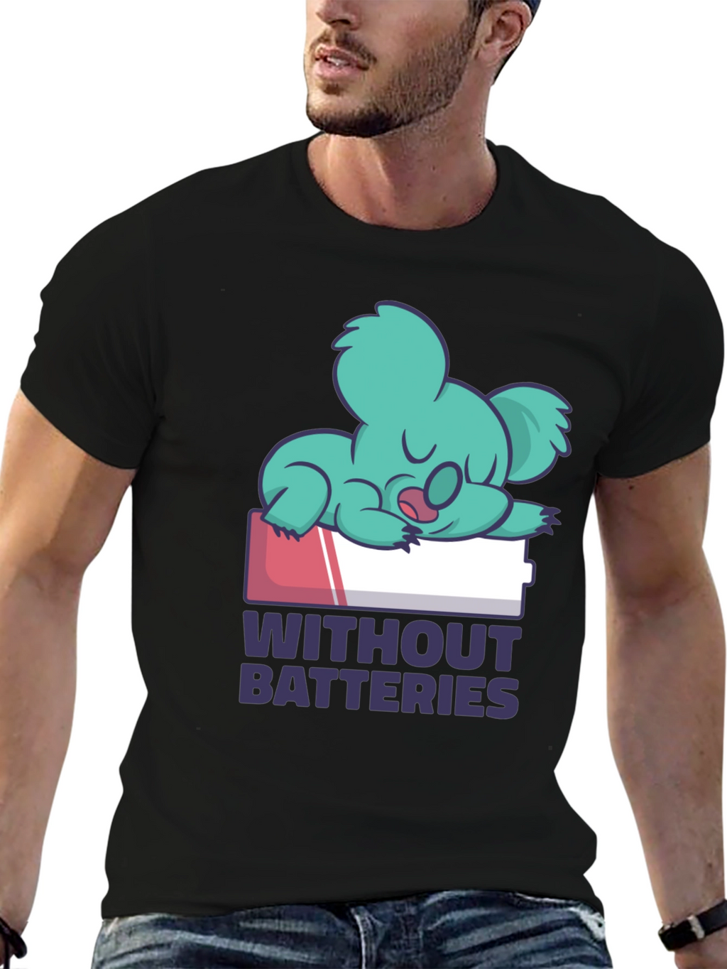 Lazy Koala T-Shirt - Without Batteries