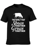Family That Shows Together Grows Together T-Shirt