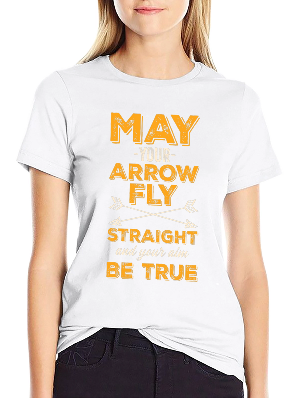 Archery Arrow T-Shirt - May Your Arrow Fly Straight