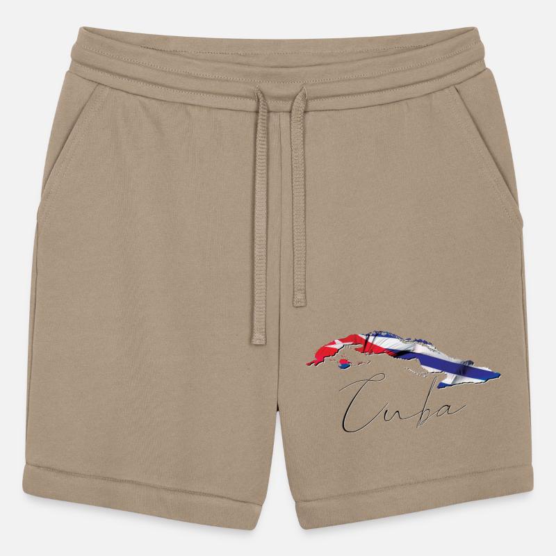 Cuba Flag in Cuba Map EN
