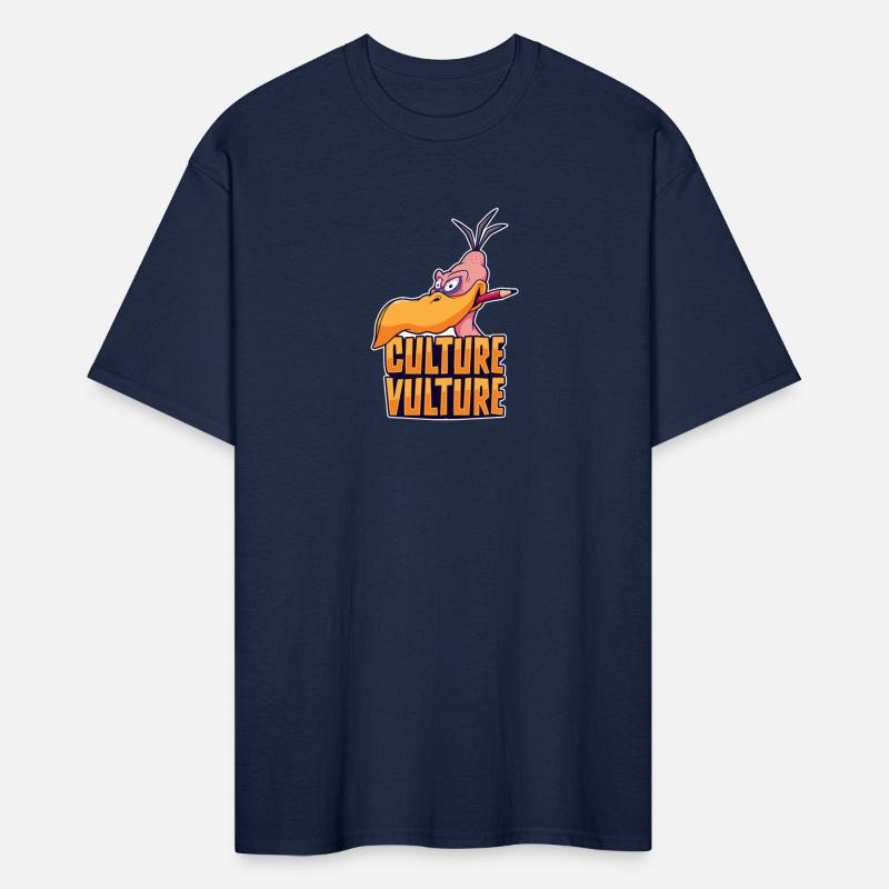 Culture Vulture Retro Cartoon Art Tee