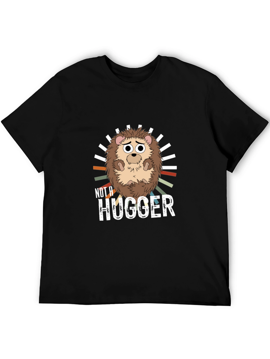 Not a Hugger Hedgehog Graphic Tee