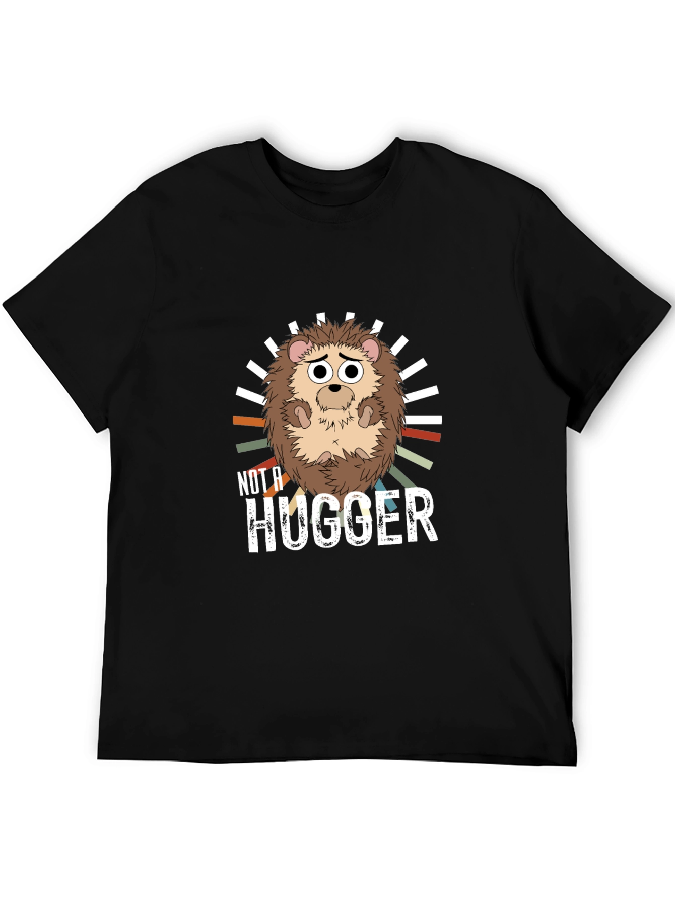 Not a Hugger Hedgehog Graphic Tee