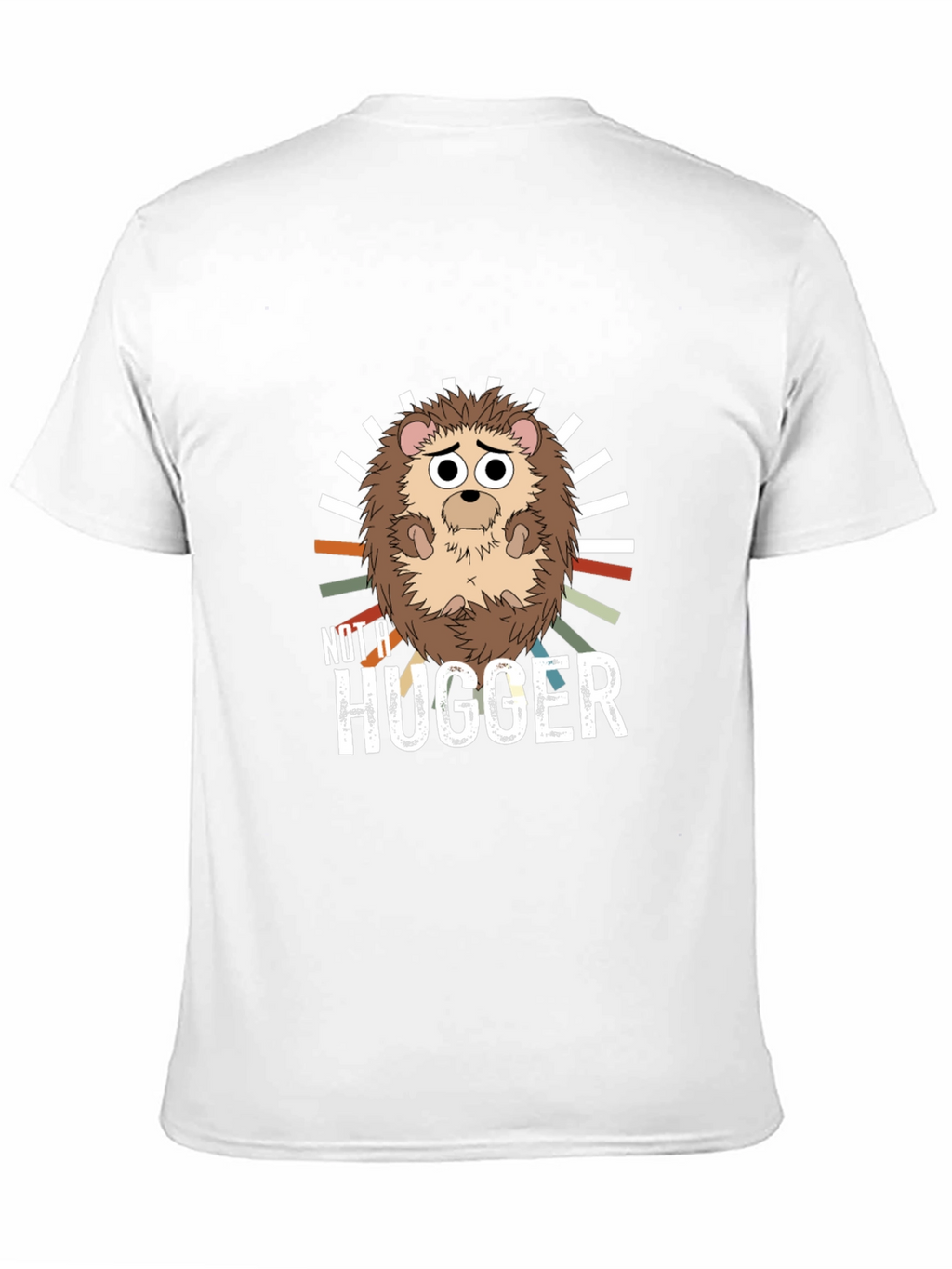 Not a Hugger Hedgehog Graphic Tee